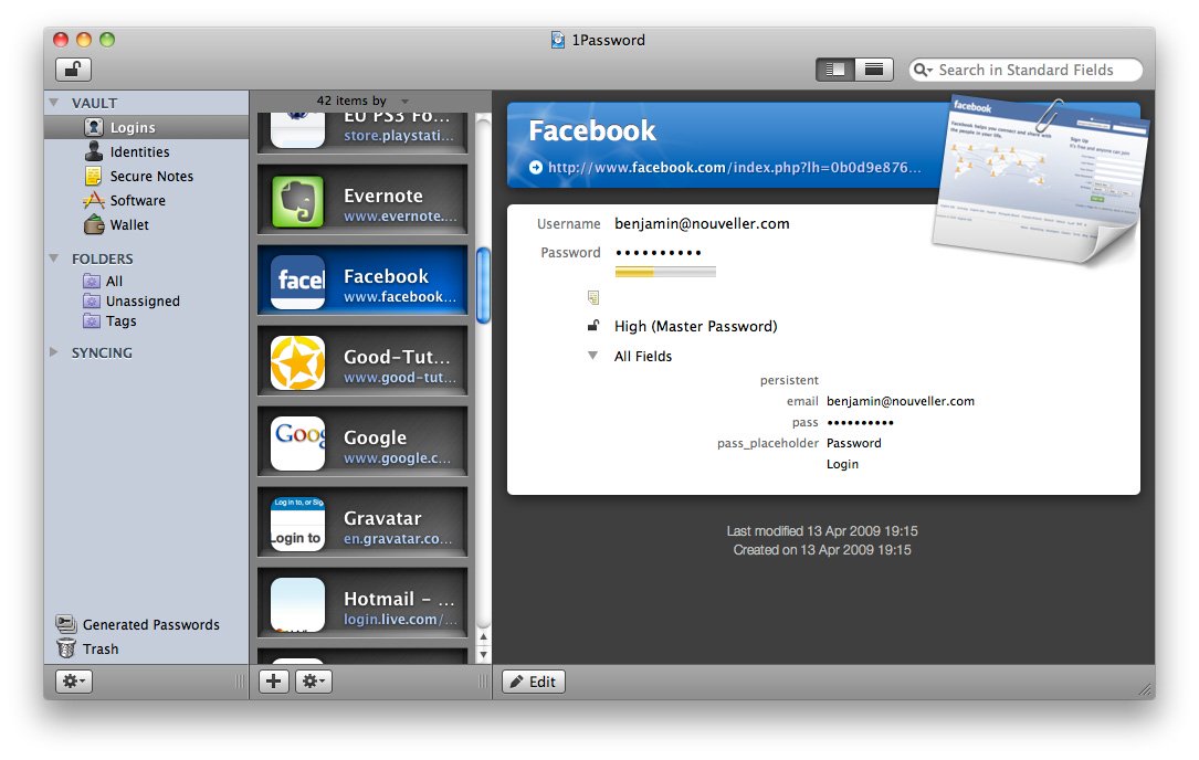 1password for chrome mac