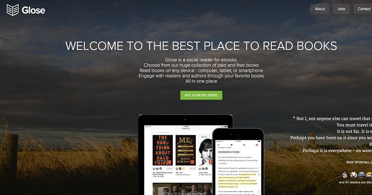 Download Glose: the social reader for ebooks 1