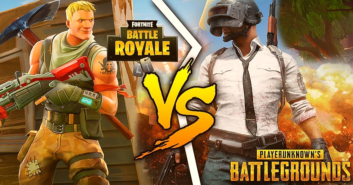 Differences between Fortnite Battle Royale and PUBG 1